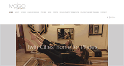Desktop Screenshot of mogopilates.com